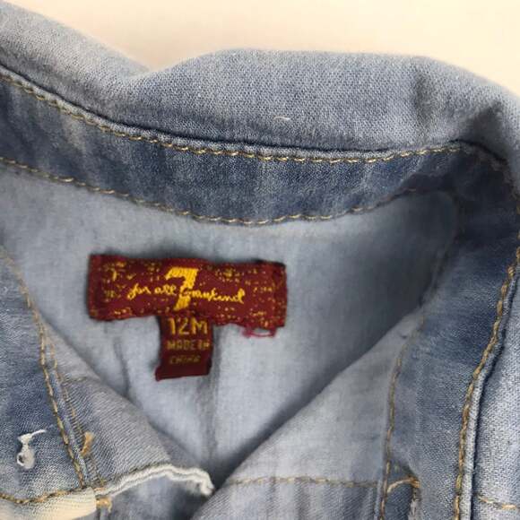 7 for all man kind baby boy 12months - Picture 6 of 9